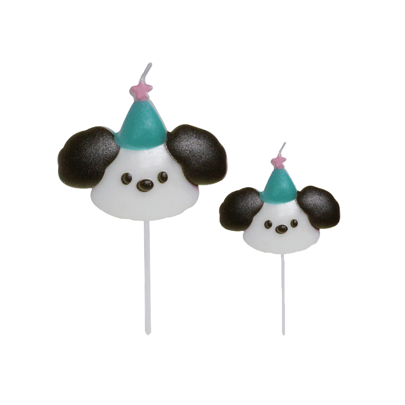 Ins-stijl puppykaars